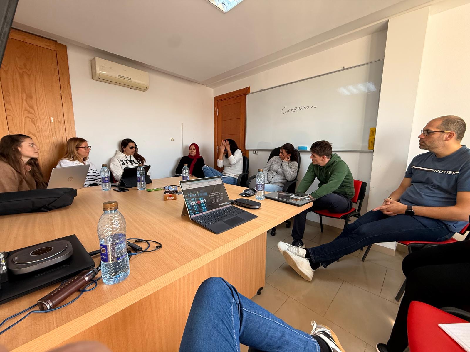 Réunion de formation de l’équipe Staffinity à Sousse